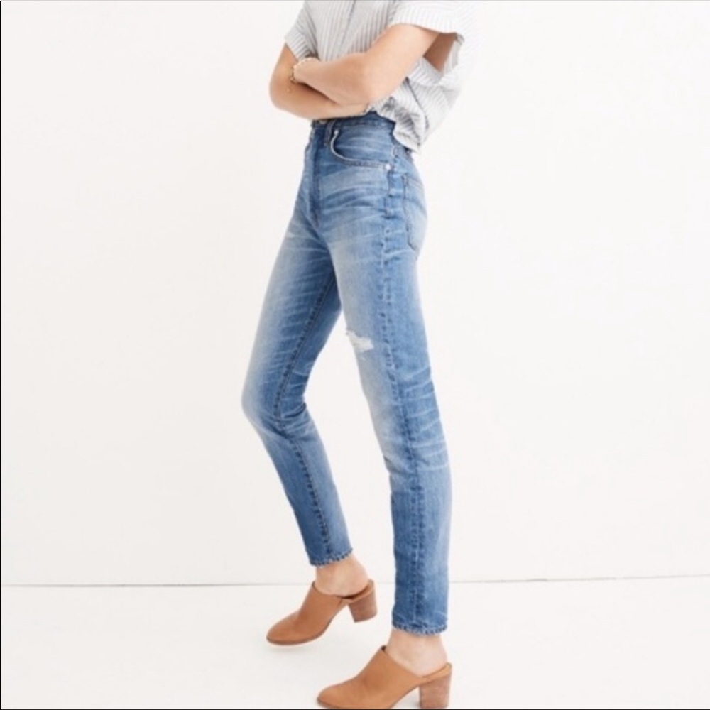 Madewell High Rise Rigid Skinny Jean